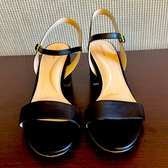 EUC! Cole Haan Josie Block Heel Sandals - Picture 5 of 16